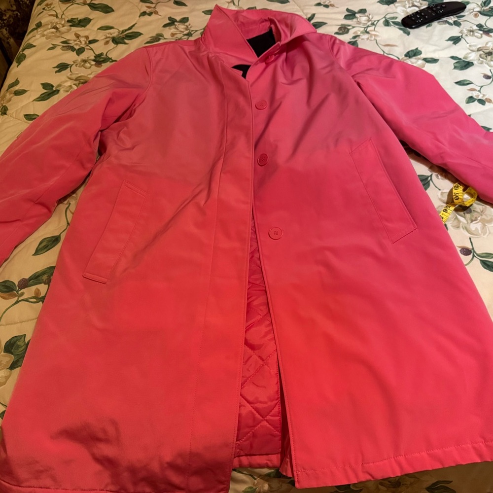 Esprit Vibrant Pink Trench Coat